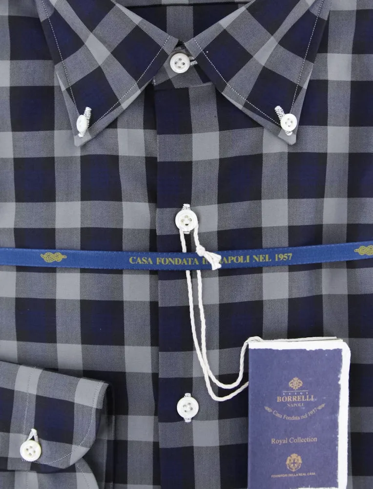 Luigi Borrelli Gray Shirt - Slim