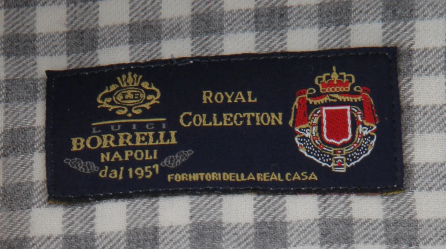 Luigi Borrelli Gray Shirt - Slim