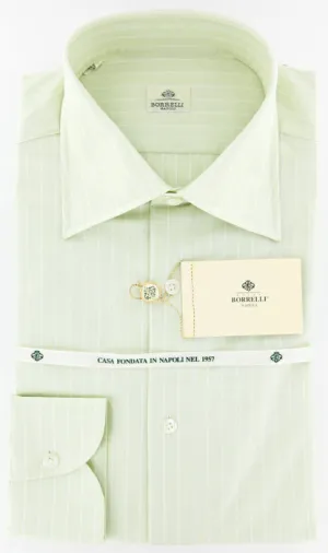 Luigi Borrelli Green Shirt – Size: 16 US / 41 EU