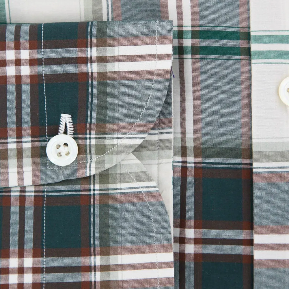 Luigi Borrelli Green Shirt - Slim