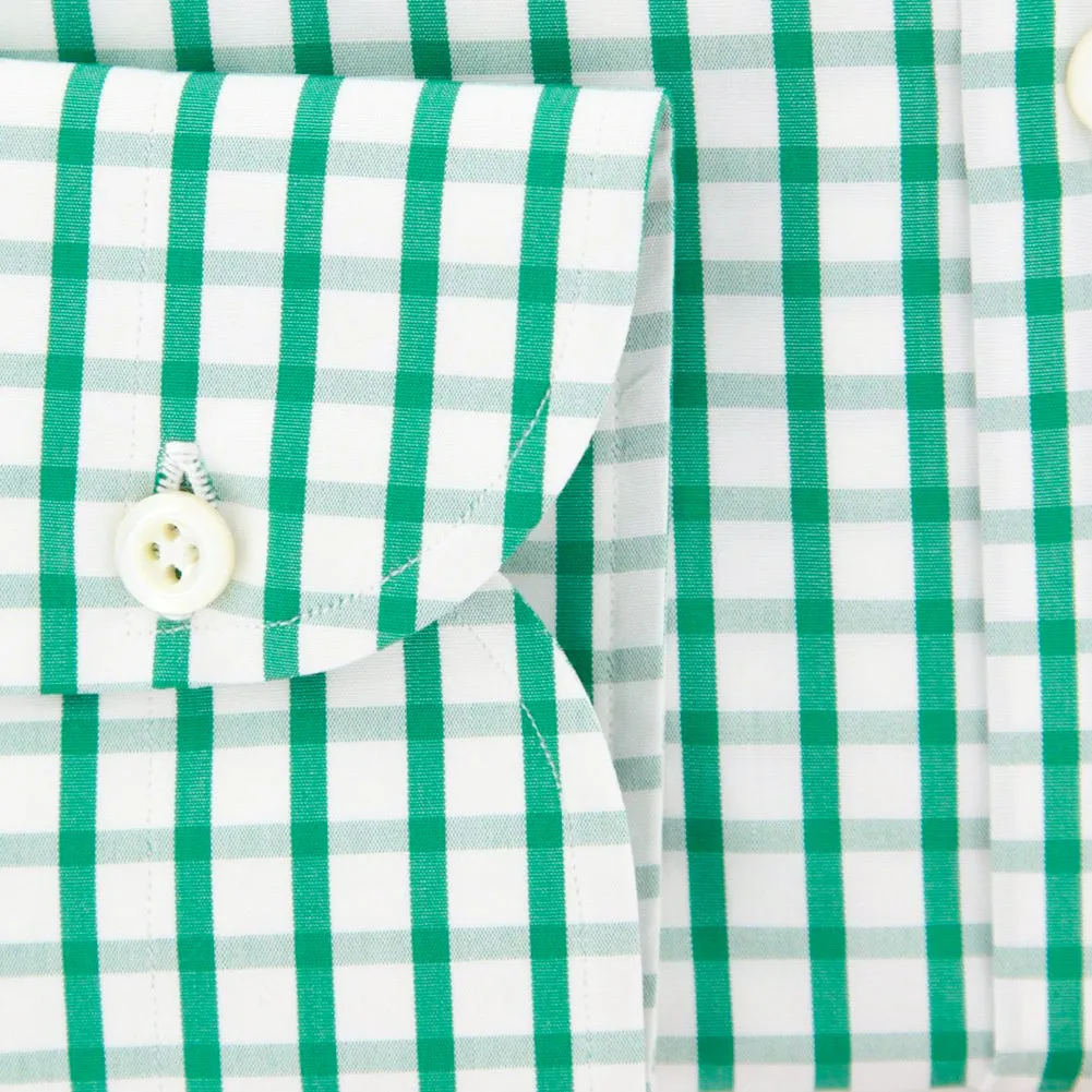 Luigi Borrelli Green Shirt - Slim