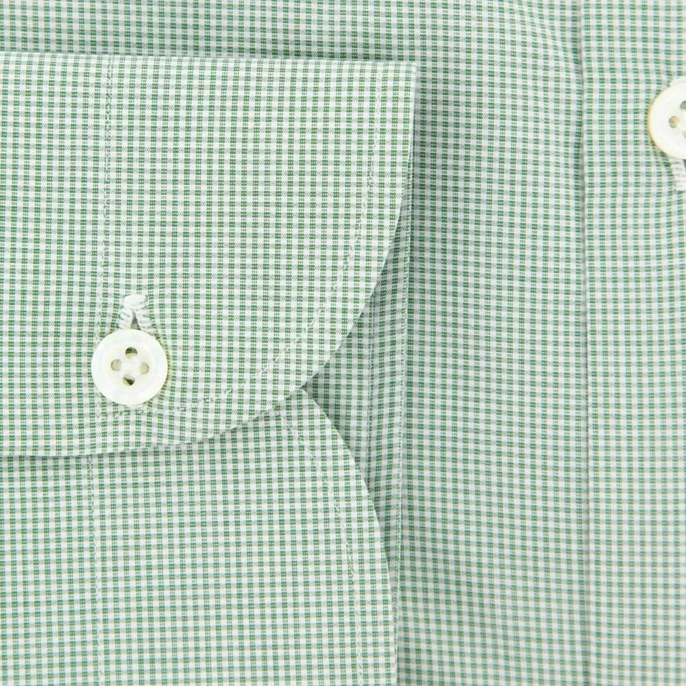 Luigi Borrelli Green Shirt - Slim