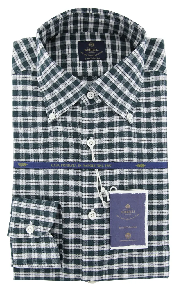 Luigi Borrelli Green Shirt - Slim