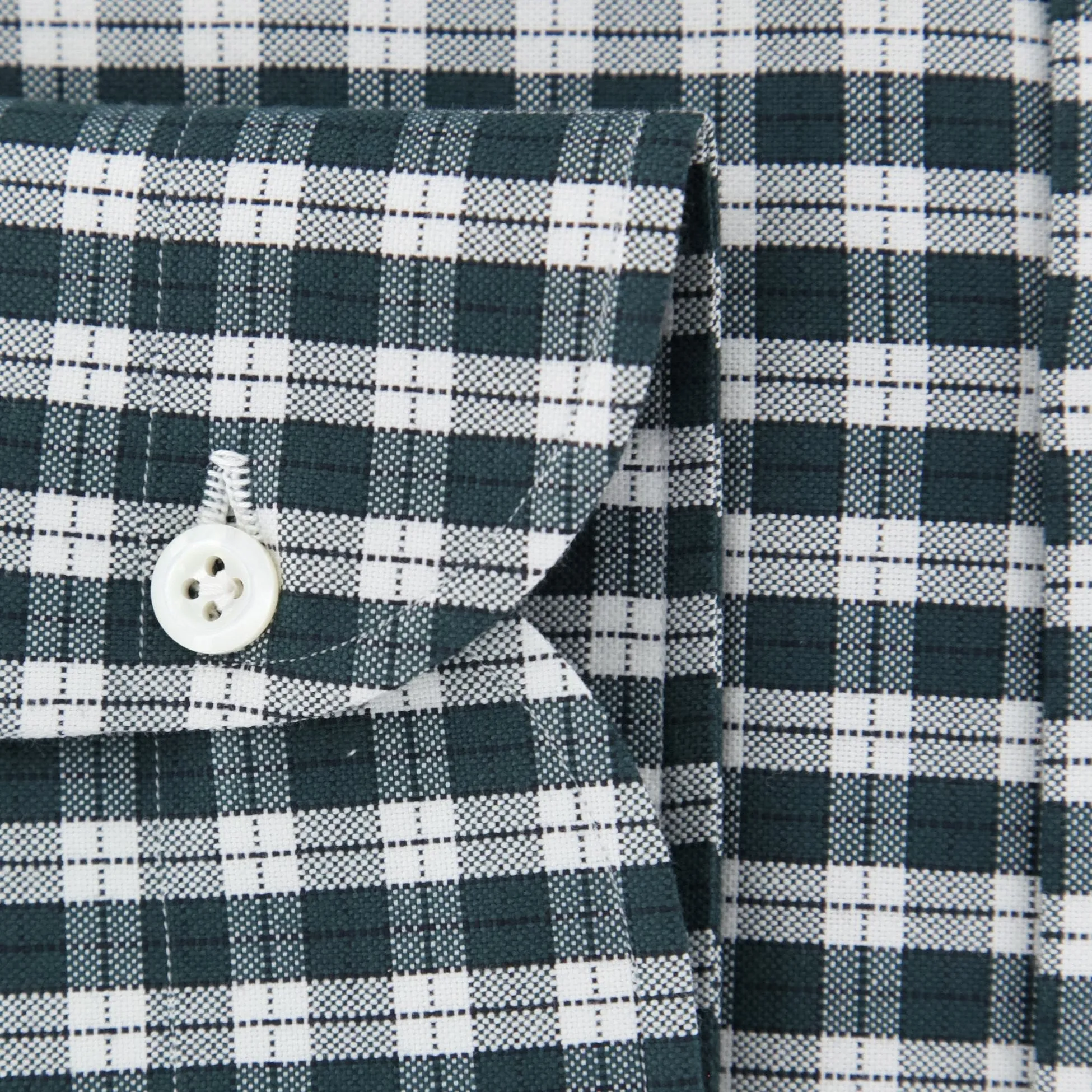 Luigi Borrelli Green Shirt - Slim