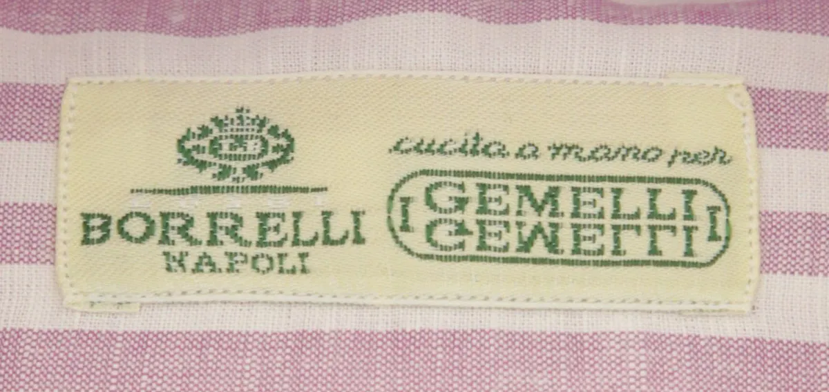 Luigi Borrelli Lavender Purple Shirt - Slim