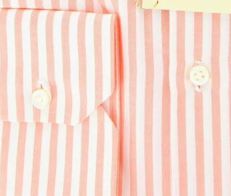 Luigi Borrelli Orange Shirt - Slim