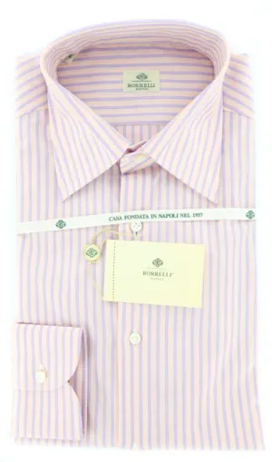 Luigi Borrelli Pink Shirt – Size: 15 US / 38 EU