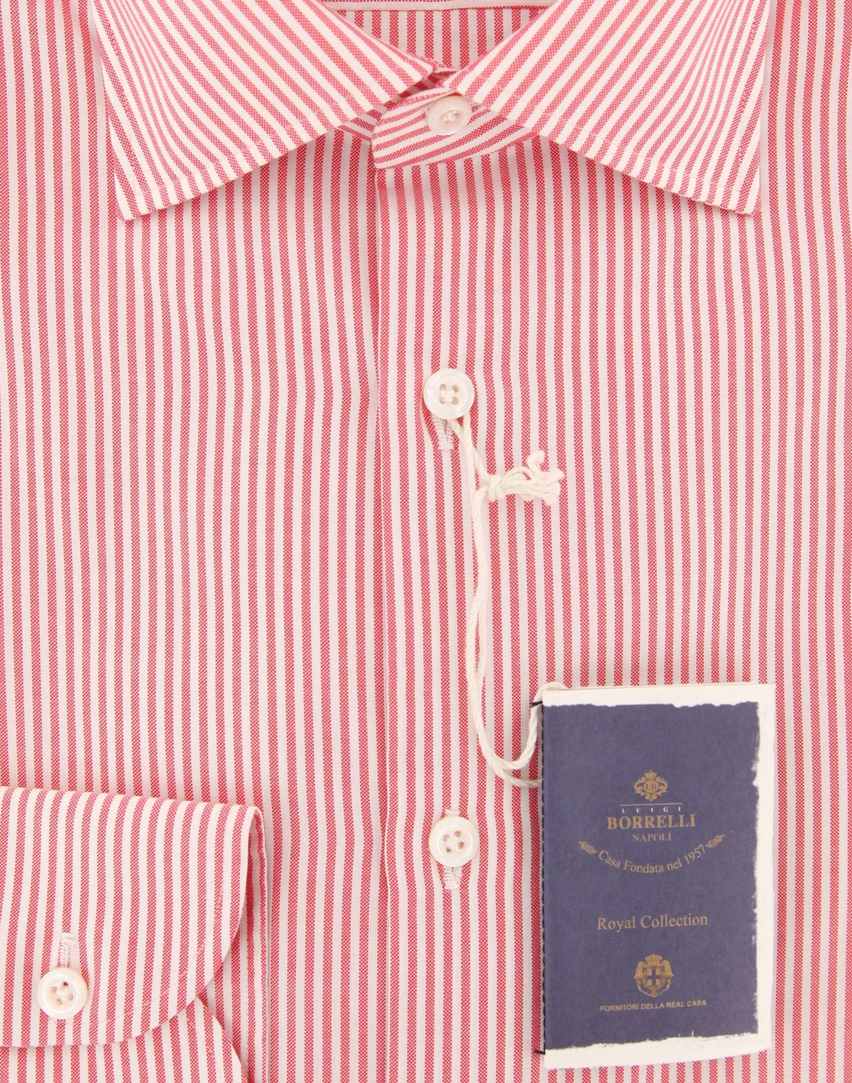 Luigi Borrelli Pink Shirt - Slim
