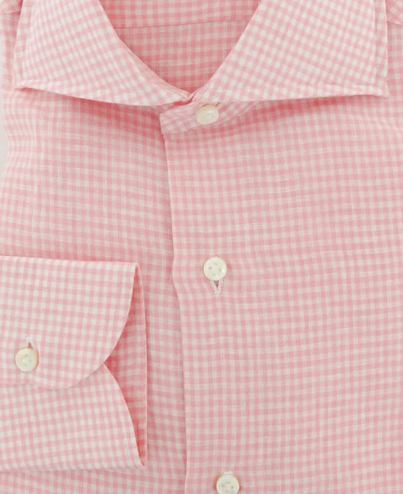 Luigi Borrelli Pink Shirt - Slim