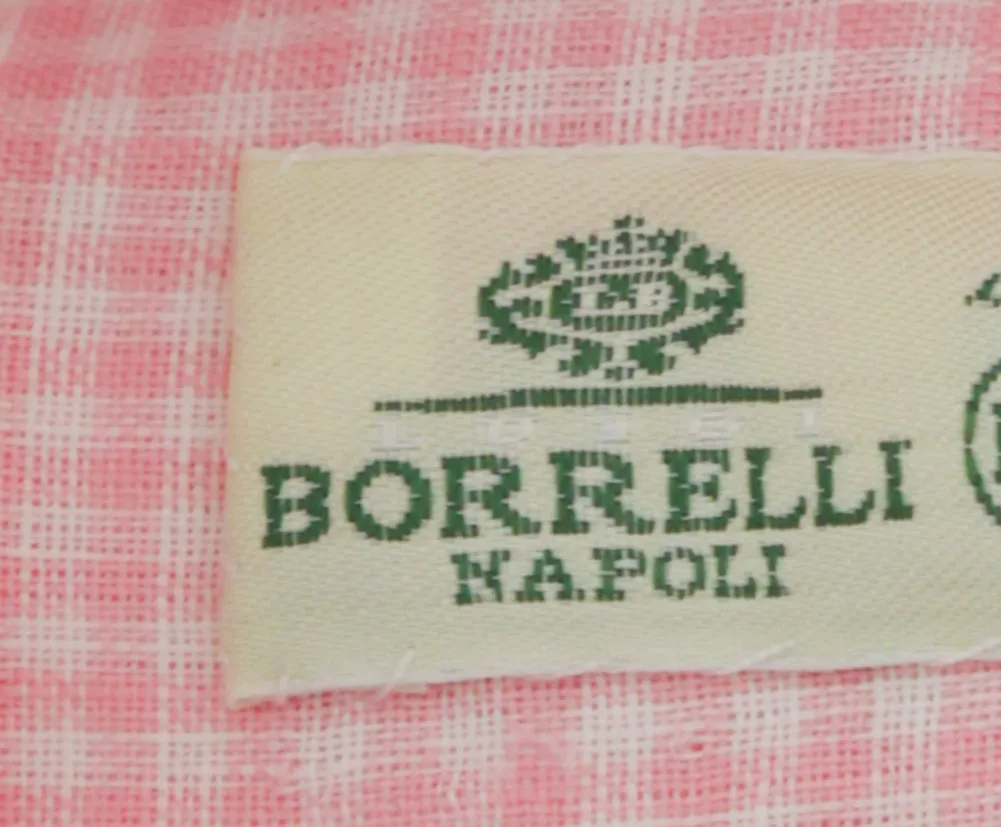 Luigi Borrelli Pink Shirt - Slim