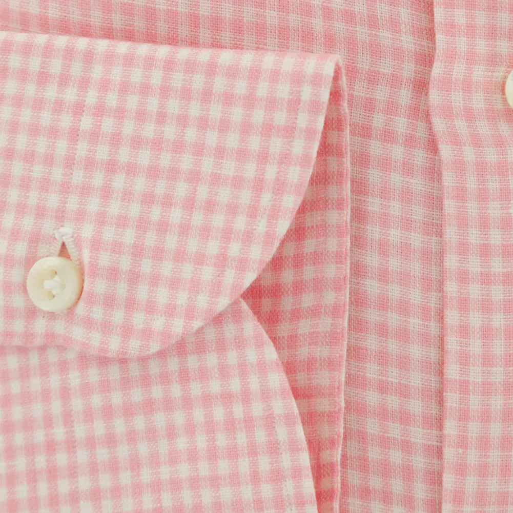 Luigi Borrelli Pink Shirt - Slim