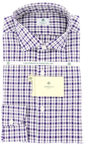 Luigi Borrelli Purple Shirt - Extra Slim