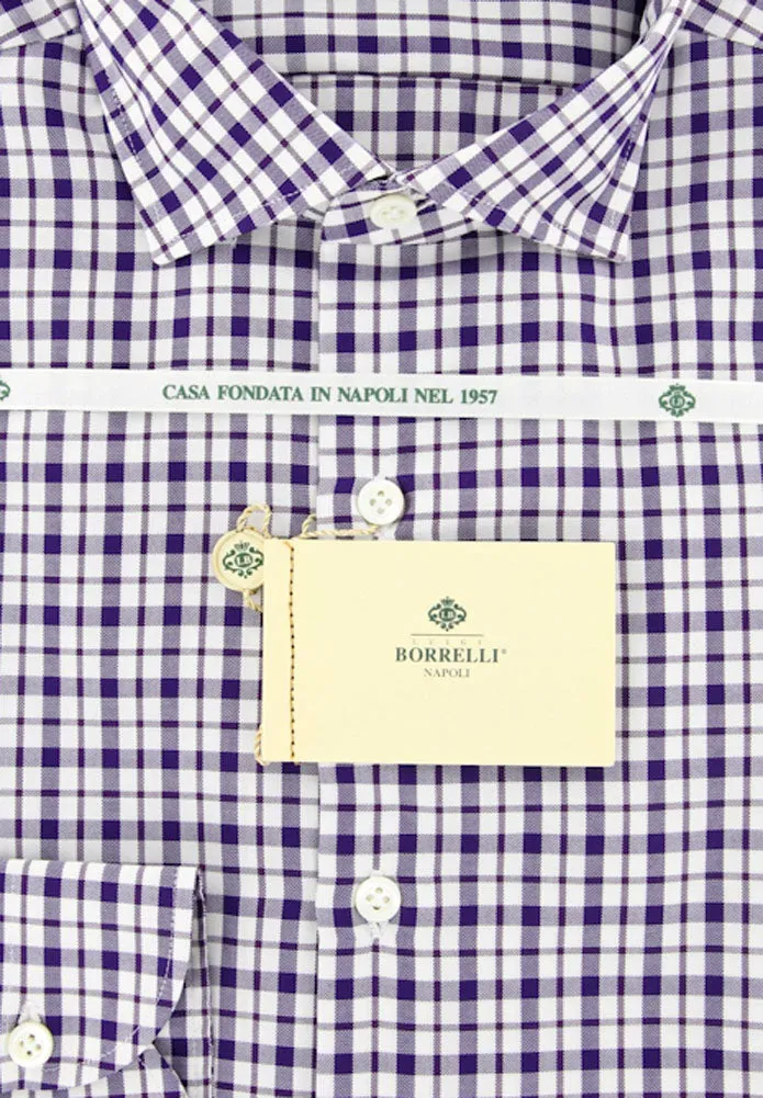 Luigi Borrelli Purple Shirt - Extra Slim
