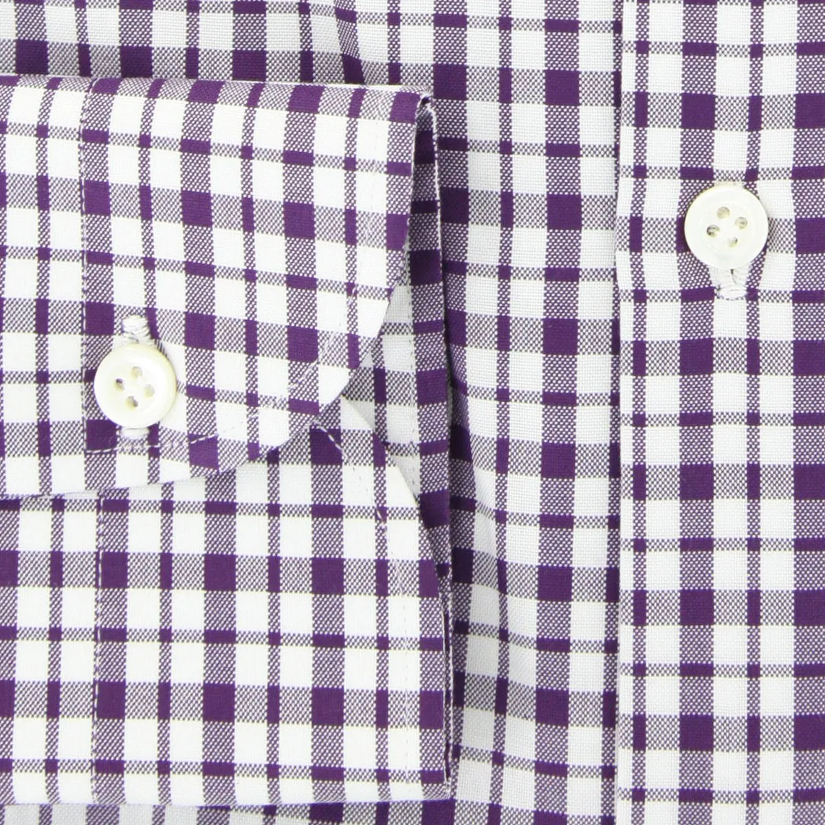 Luigi Borrelli Purple Shirt - Extra Slim
