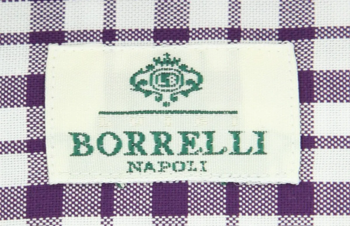 Luigi Borrelli Purple Shirt - Extra Slim