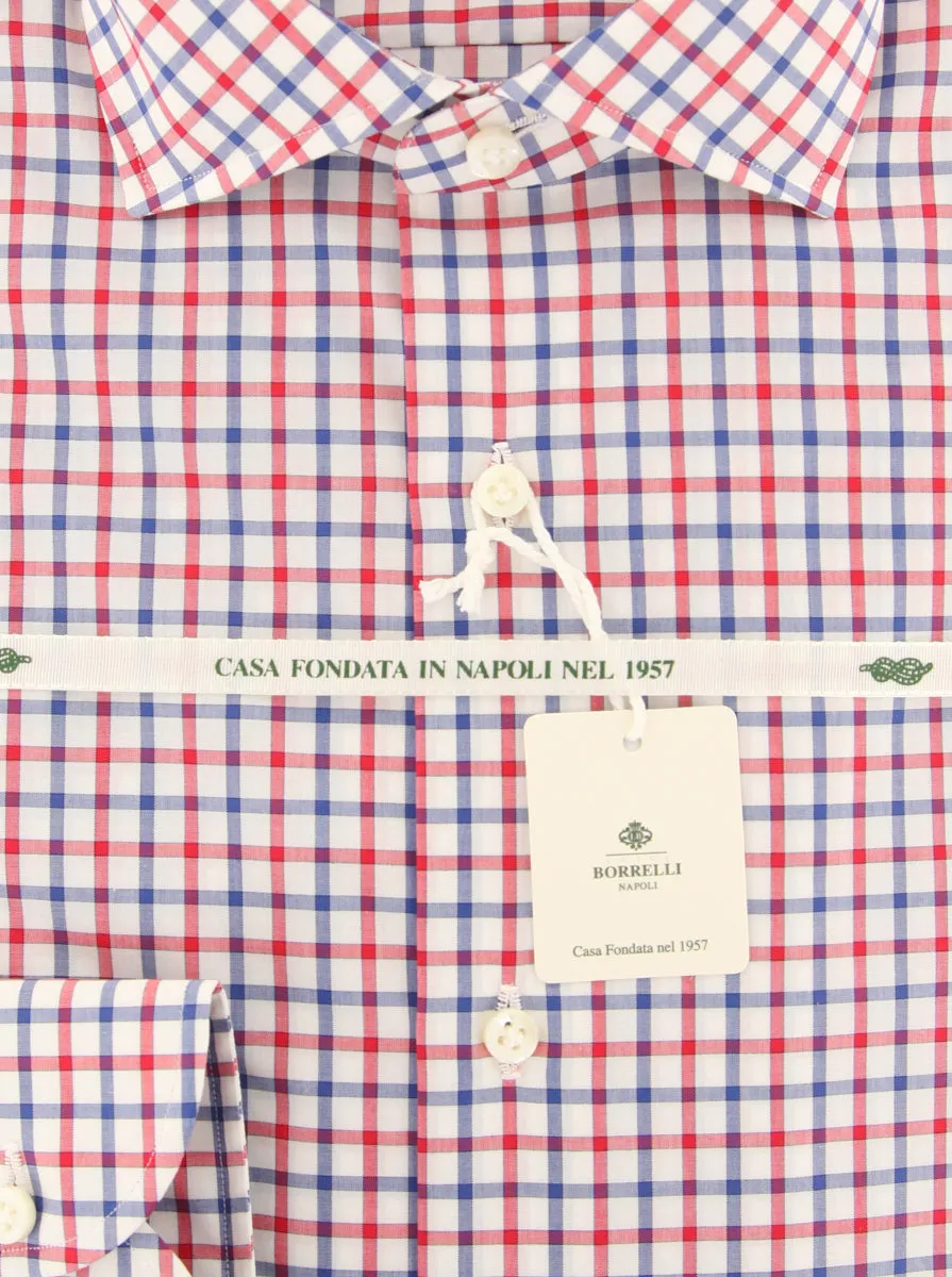 Luigi Borrelli Red Shirt - Slim