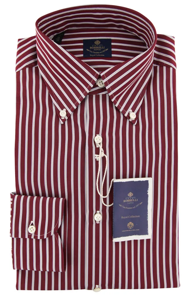 Luigi Borrelli Red Shirt - Slim
