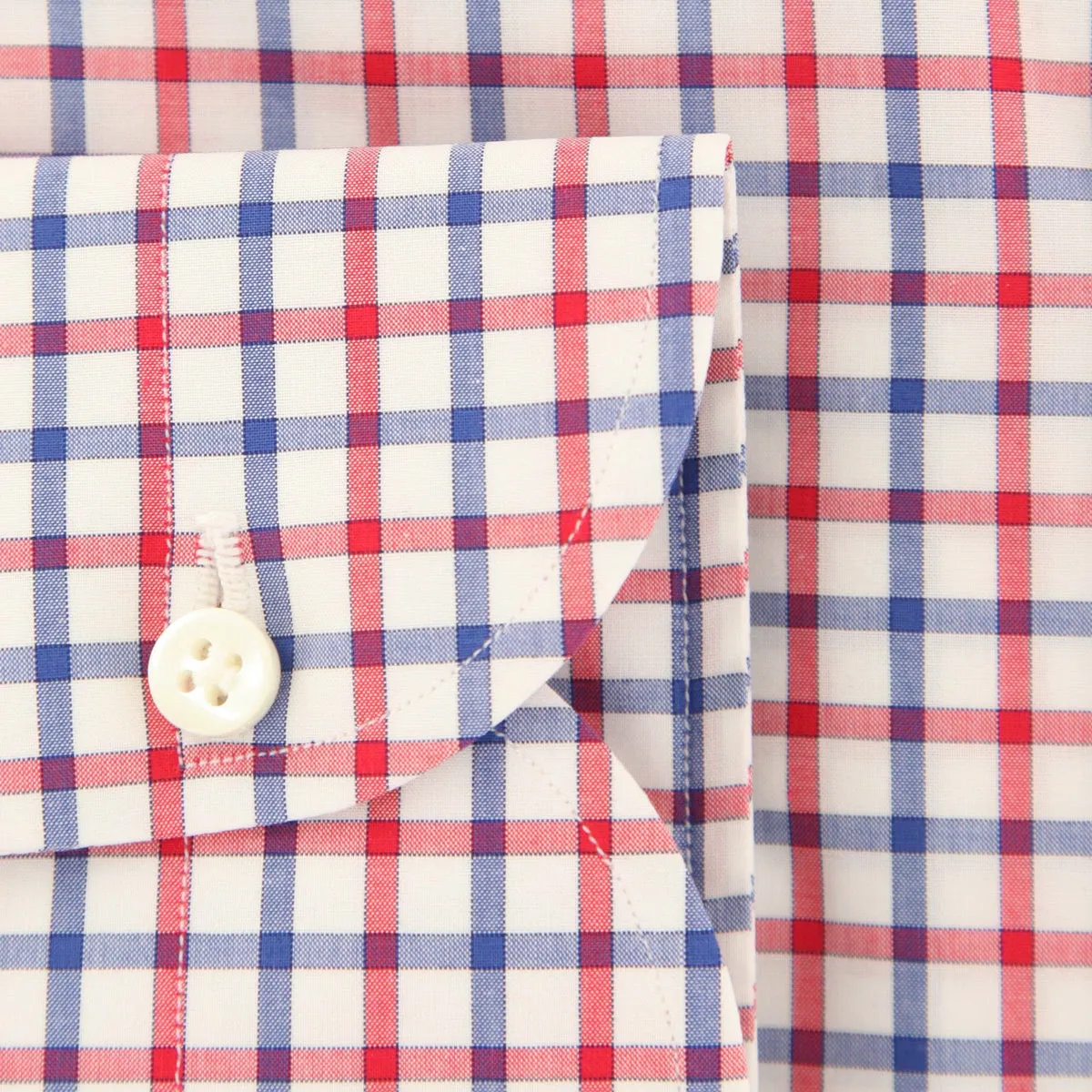 Luigi Borrelli Red Shirt - Slim