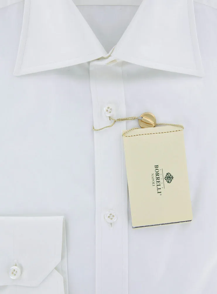 Luigi Borrelli White Shirt - Slim