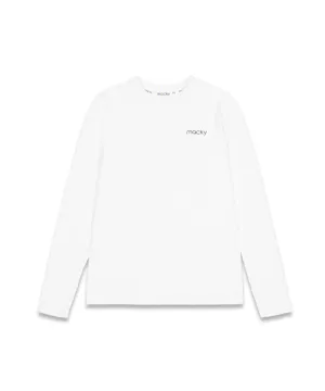MACKY Golf: Cooling Logo Inner Shirt - White
