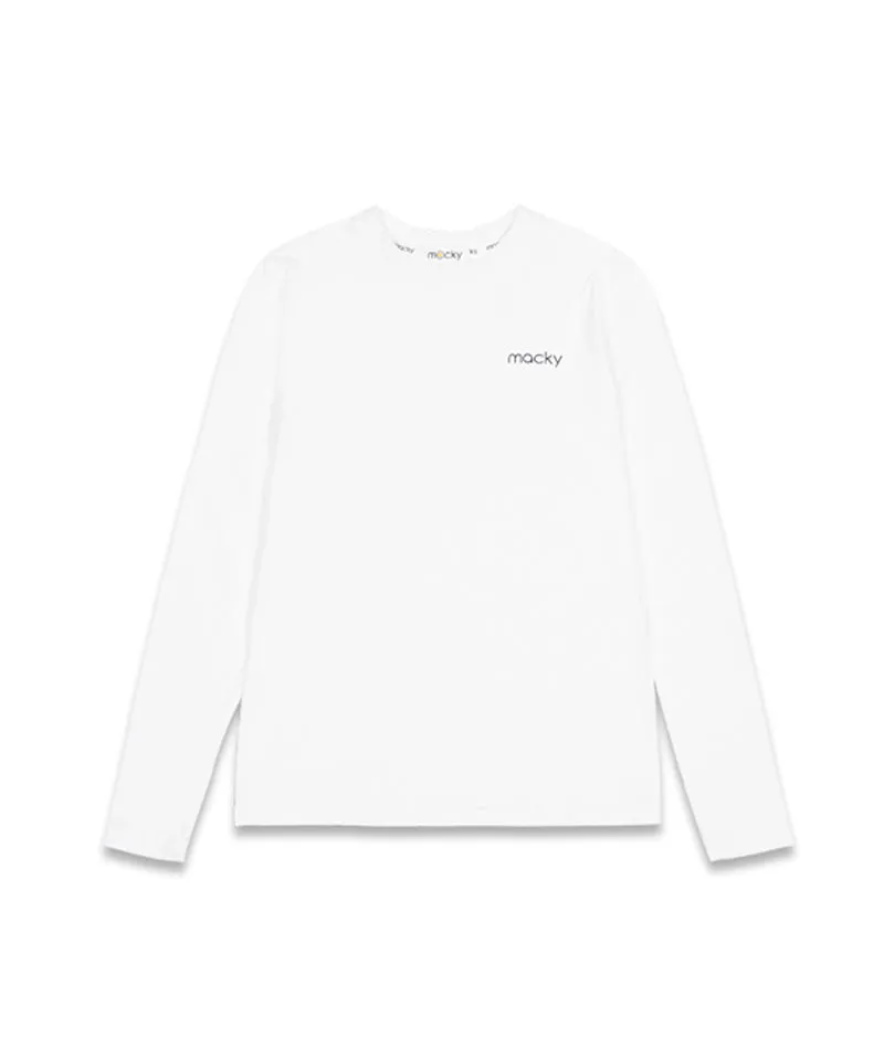 MACKY Golf: Cooling Logo Inner Shirt - White