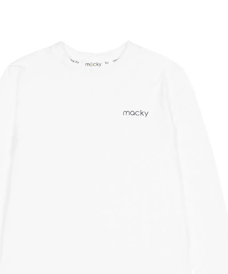 MACKY Golf: Cooling Logo Inner Shirt - White