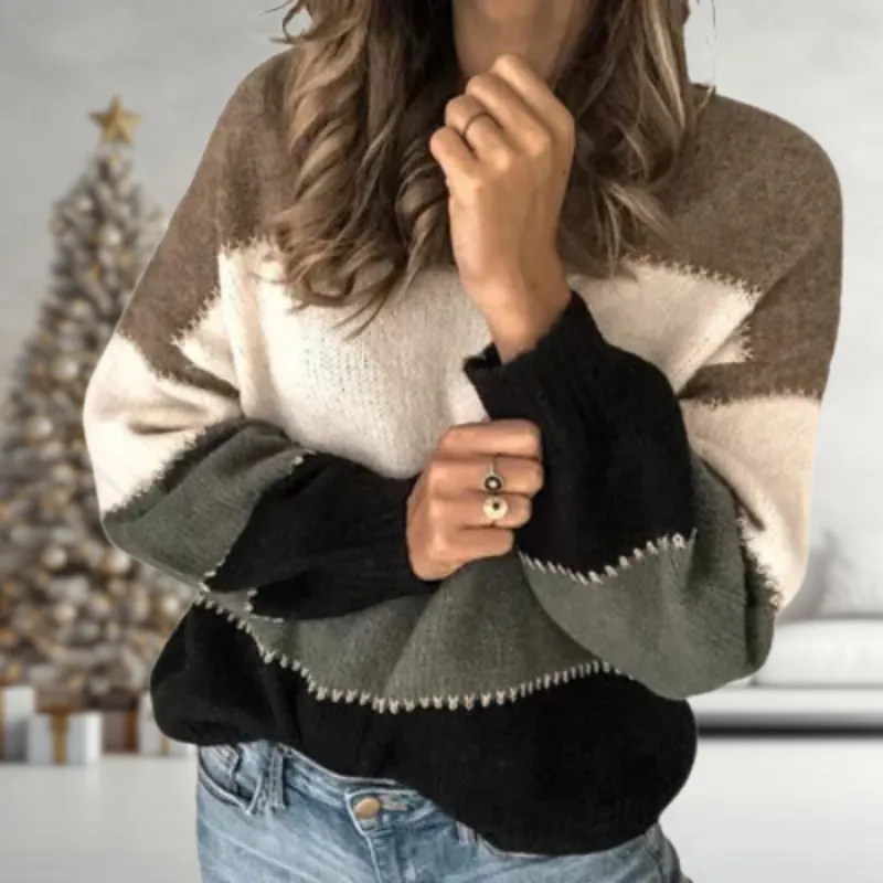 Maggie™ | Refined Striped Jumper