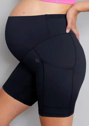 Maternity Shorts - Jet Black