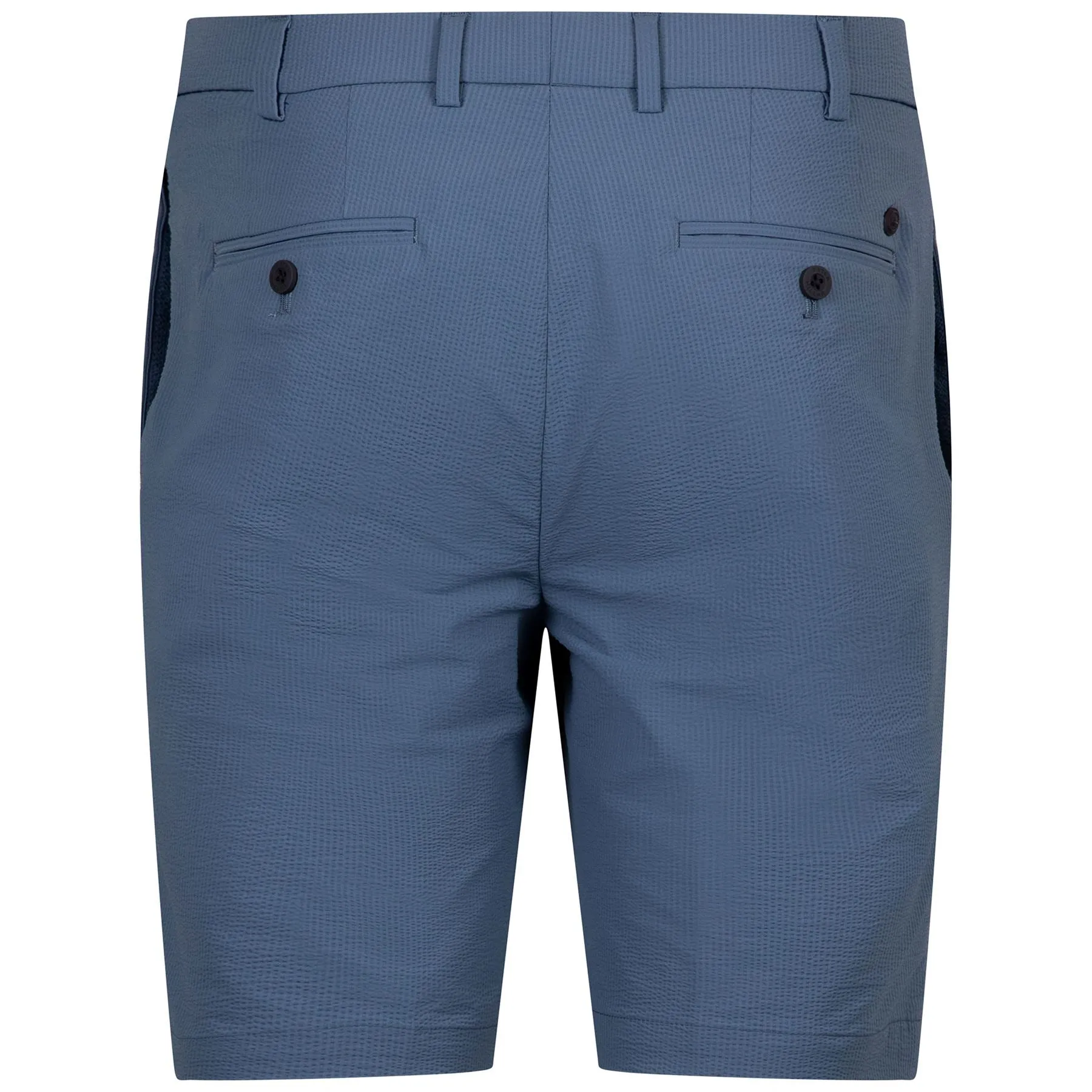 Matlock Seersucker Performance Shorts Ocean Blue