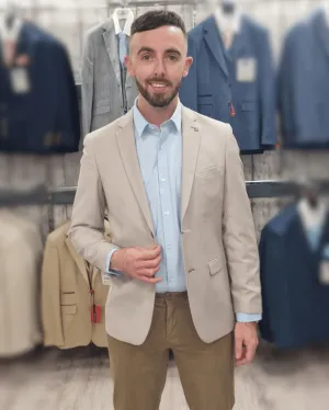 Mayfair Stone Jacket with Sand Chino