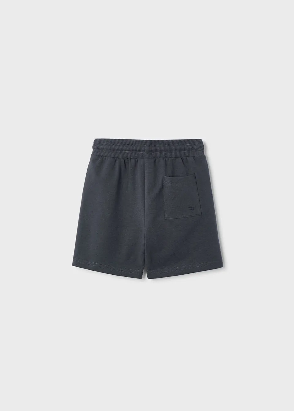 Mayoral Boys Jersey Shorts 611 Charcoal Ss25