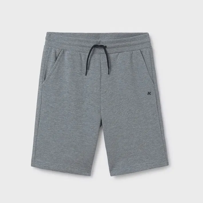 Mayoral Older Boys Jersey Shorts 600 Grey Ss25