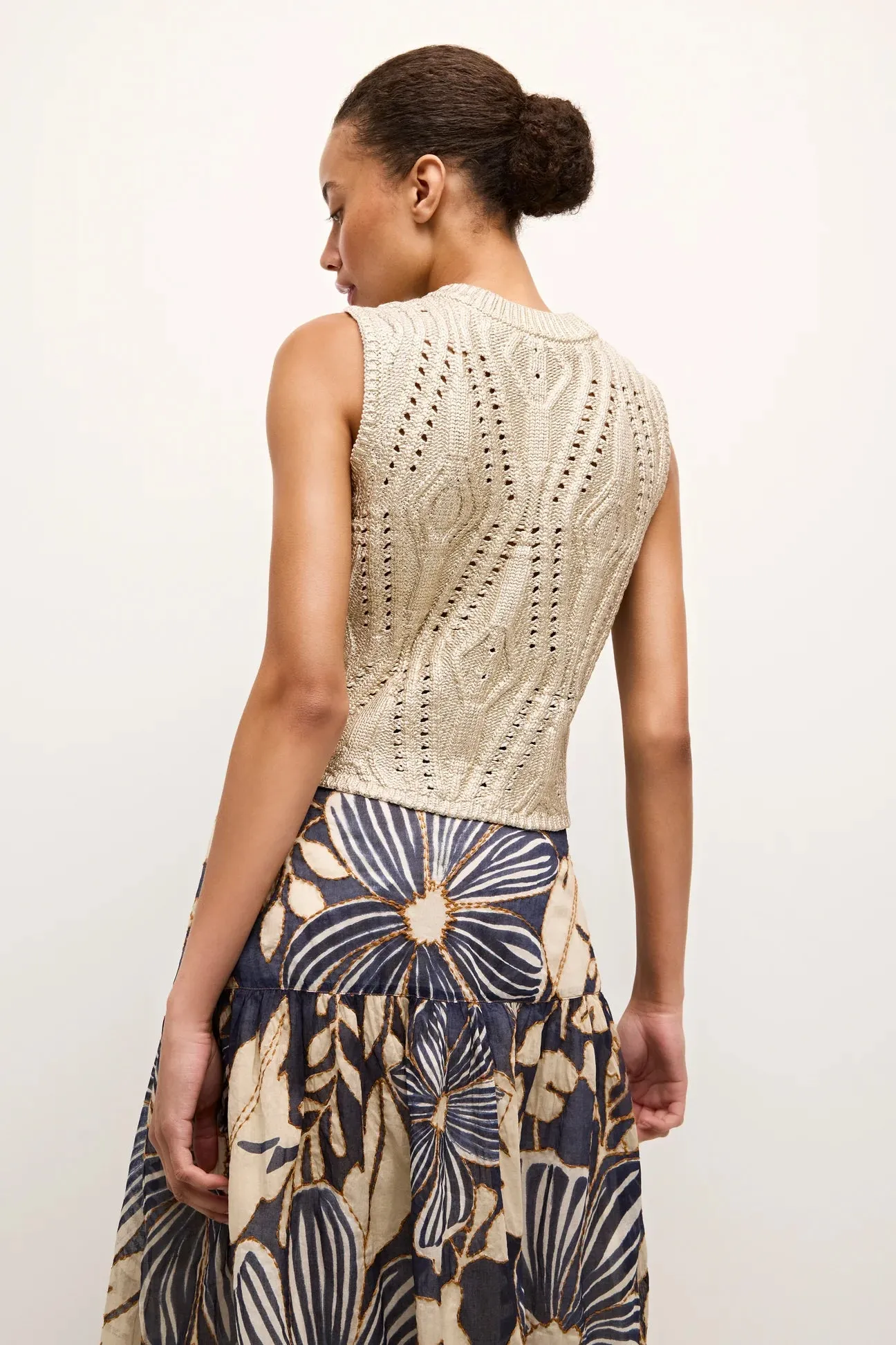 McGuire Top | Chrome