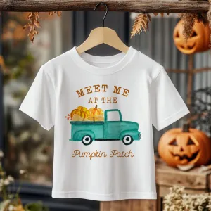 Meet Me At The Pumpkin Patch Truck Toddler & Kids T Shirt