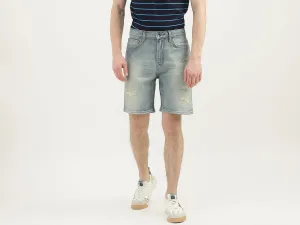 Men Solid Slim Fit Shorts