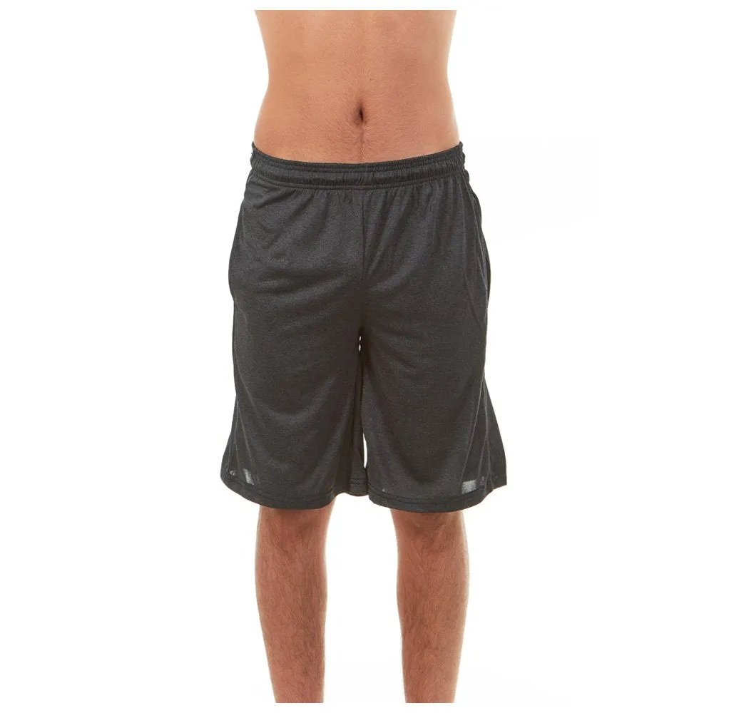 Men's Athletic Moisture Wicking Basketball Shorts (5-Pack)