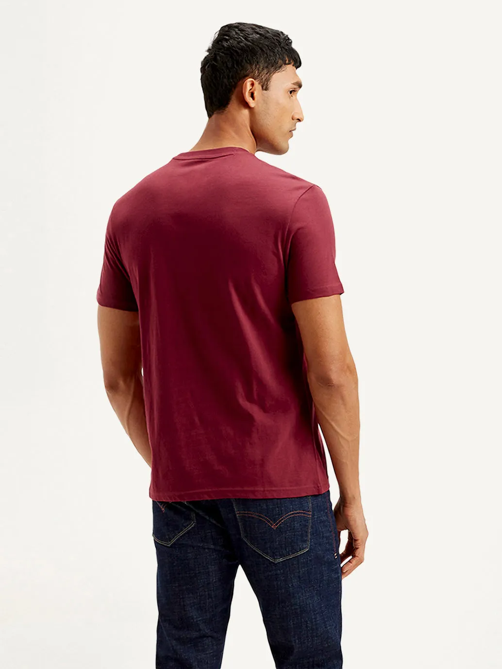 Men's Brand Logo Slim Fit T-shirt