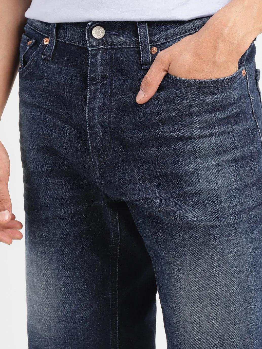 Men's Dark Indigo Regular Fit Shorts