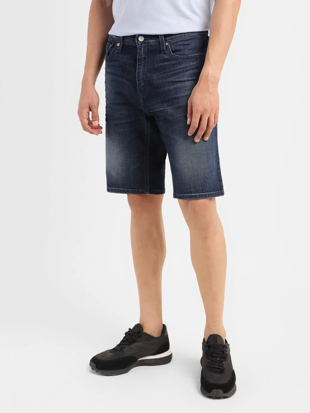 Men's Dark Indigo Regular Fit Shorts