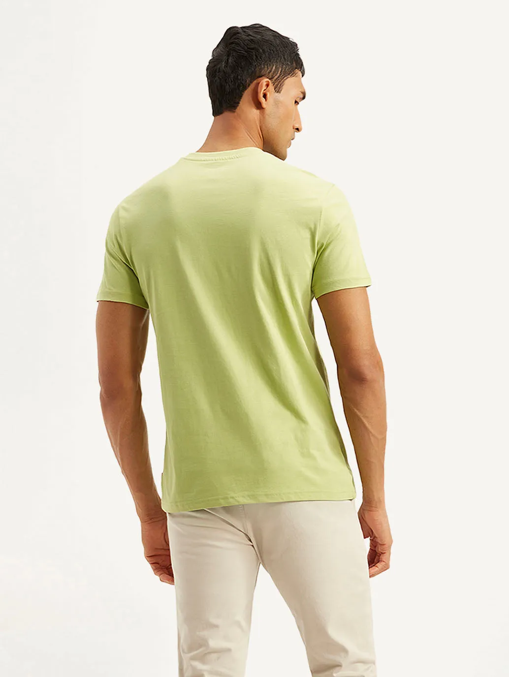 Men's Graphic Print Slim Fit T-Shirt