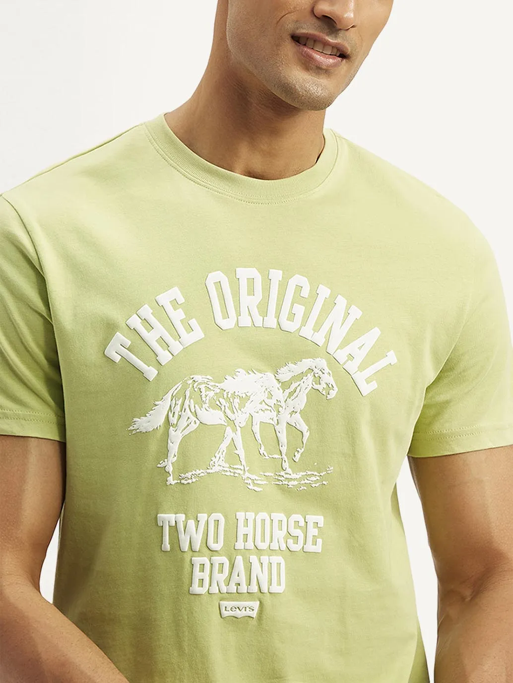 Men's Graphic Print Slim Fit T-Shirt