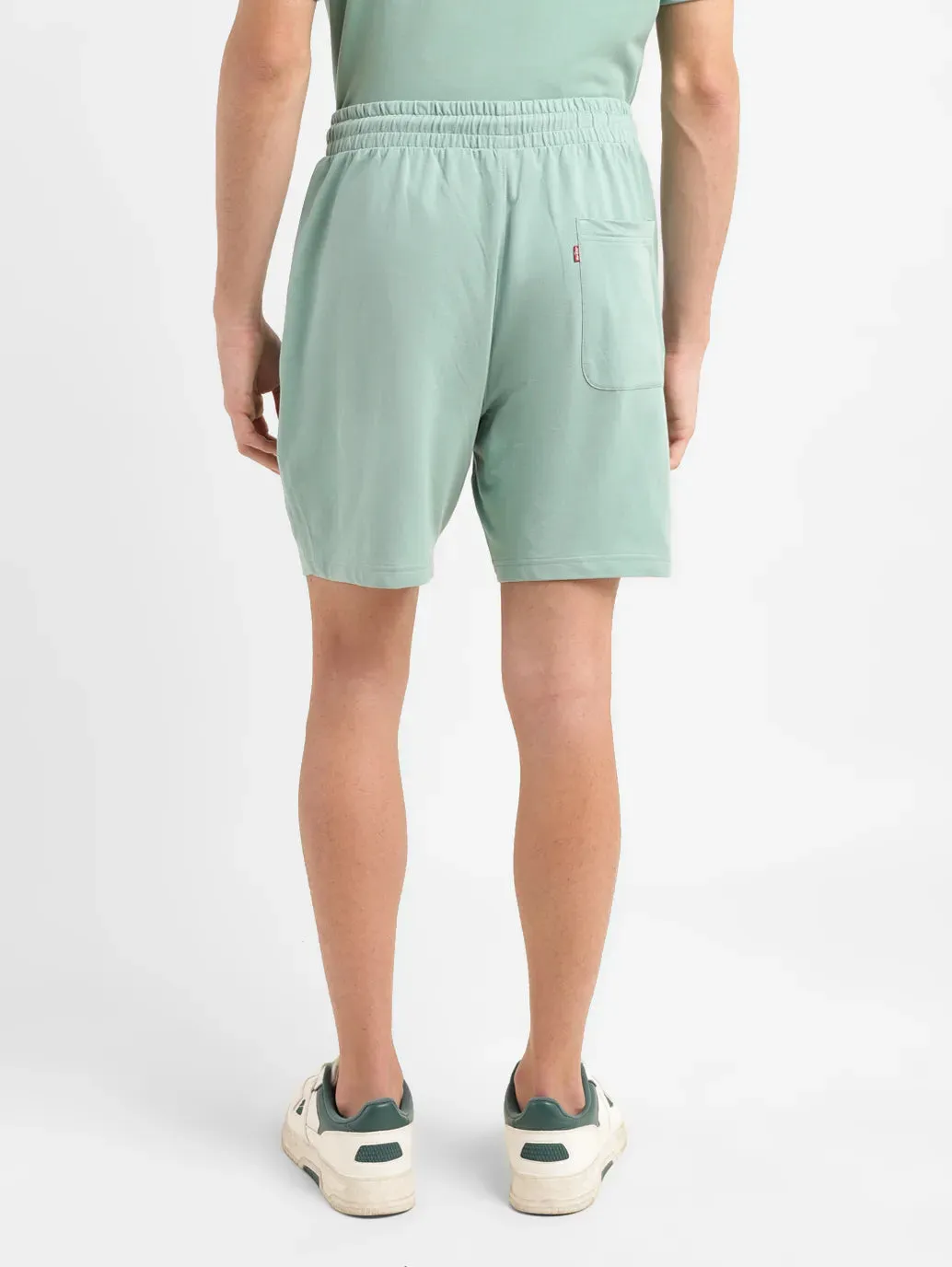 Men's Green Regular Fit Shorts