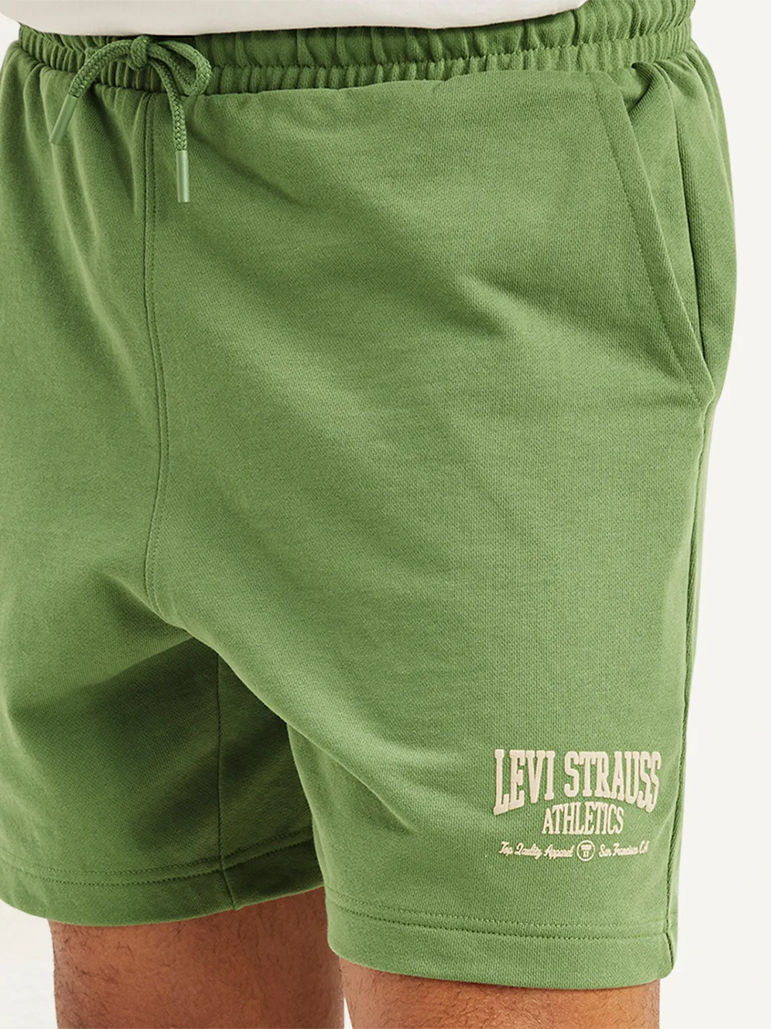 Men's Green Regular Fit Shorts