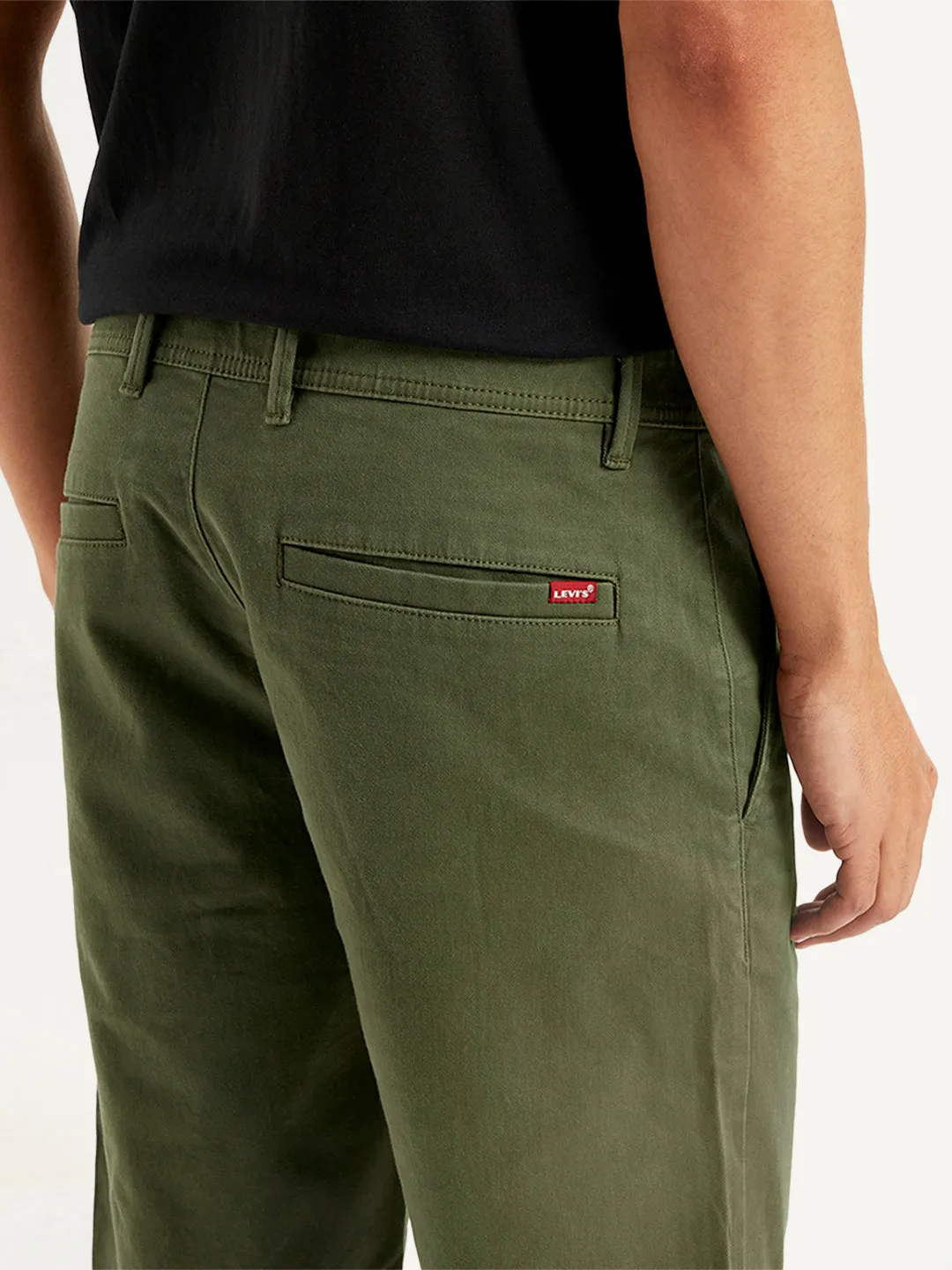 Men's Olive Regular Fit Shorts