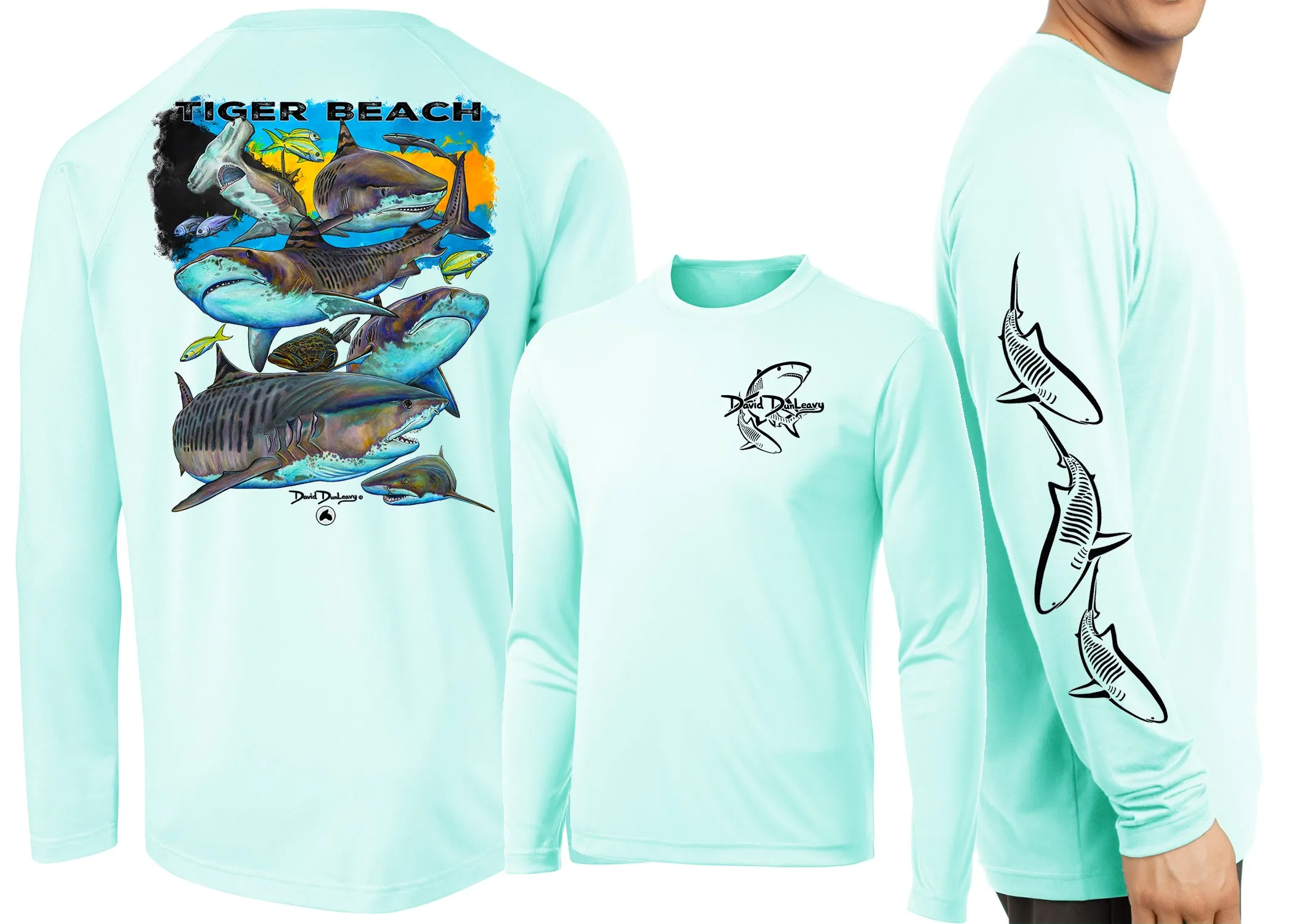 Men’s Performance Tiger Beach Long Sleeve