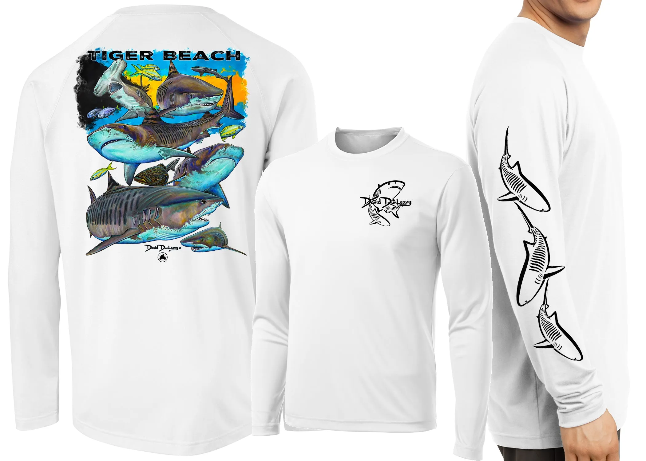 Men’s Performance Tiger Beach Long Sleeve