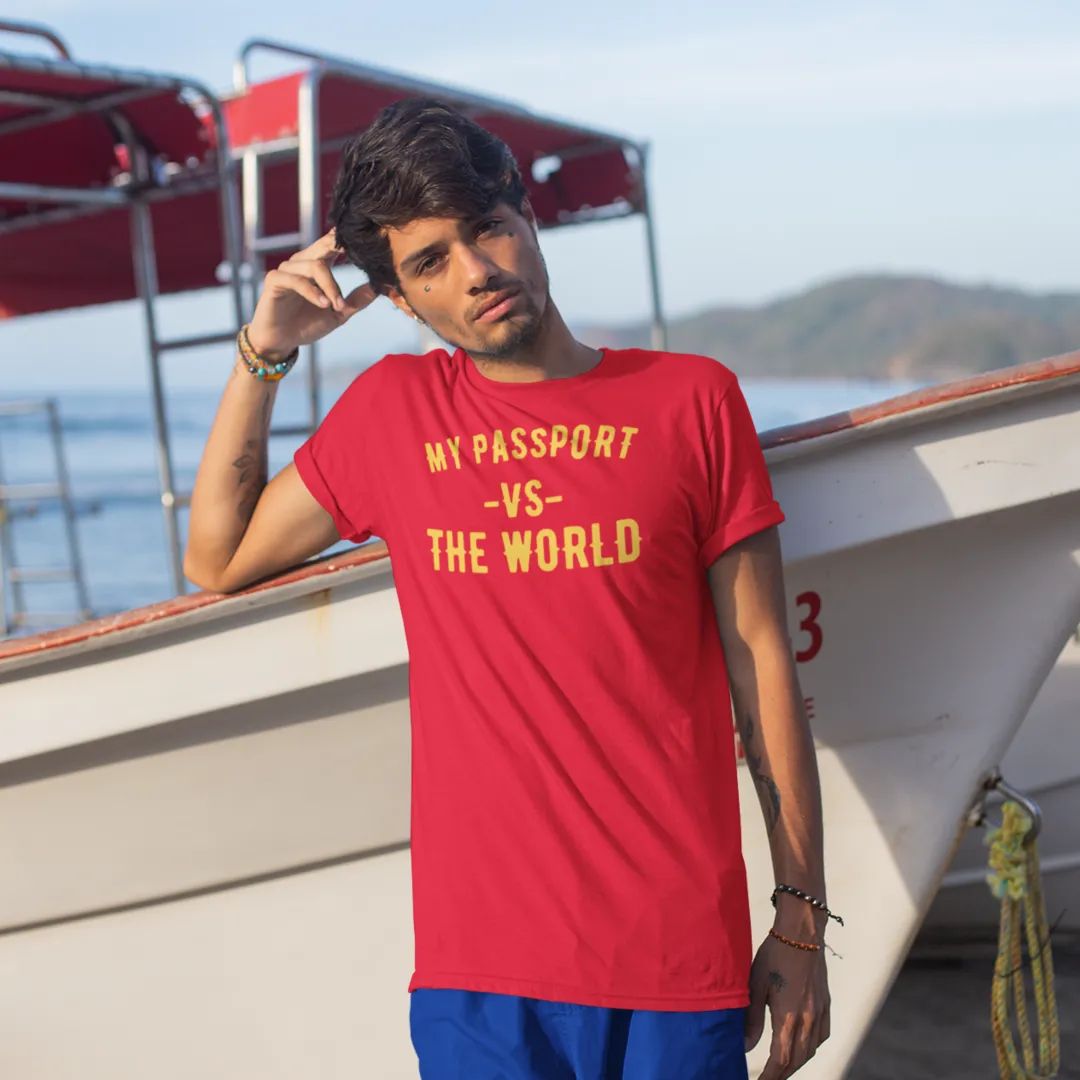 Men's "My Passport Vs The World" Tee