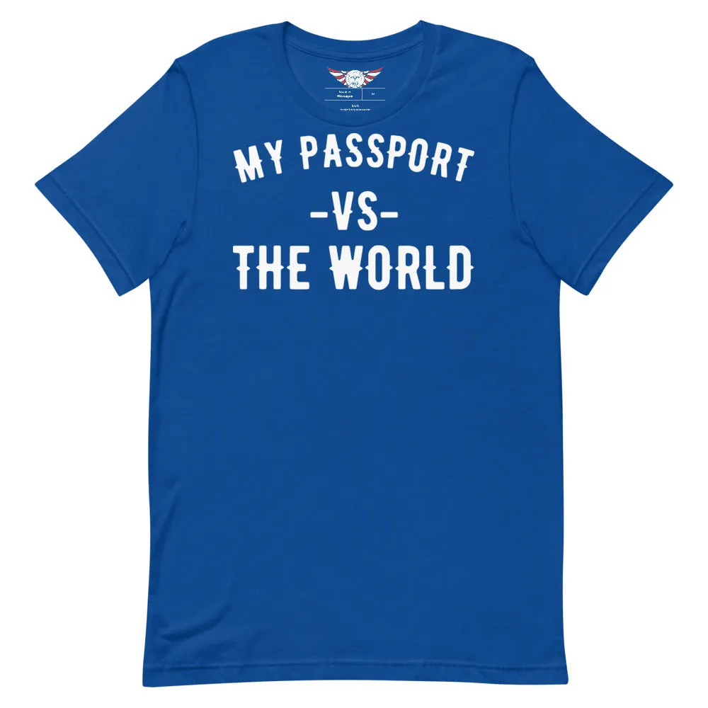 Men's "My Passport Vs The World" Tee