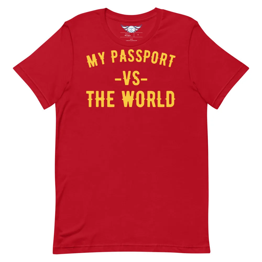 Men's "My Passport Vs The World" Tee
