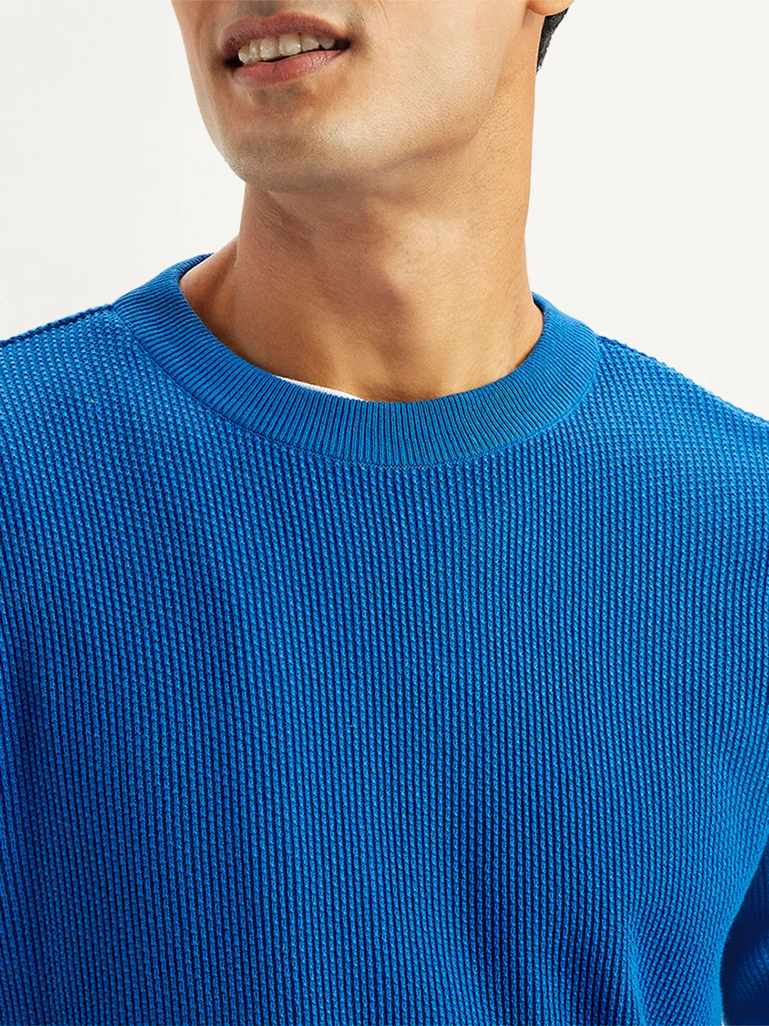 Men's Textured Slim Fit T-Shirt
